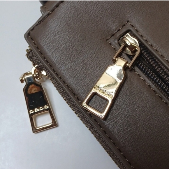 Bebe Brown Clutch Bag - Picture 5 of 10